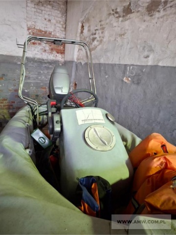 Łódź AVA RIB 390 z silnikiem zaburtowym Tohatsu MD40 EPTOL (moc 29,4 kW) na p-pie 1-os. Neptun NB 7-17 